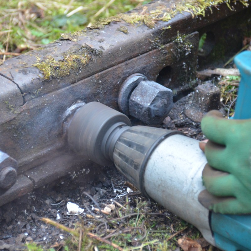 a close up of a fire hydrant