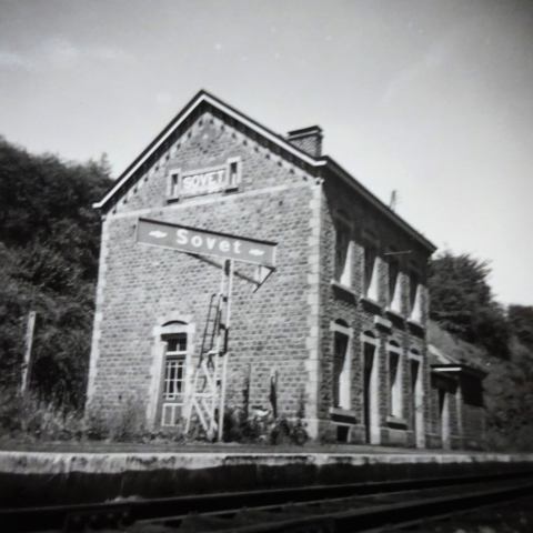 a vintage photo of an old building