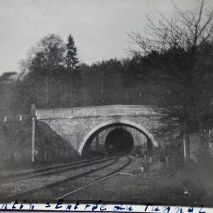 a close up of a brick building
