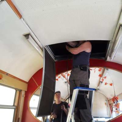 a man sitting in a chair