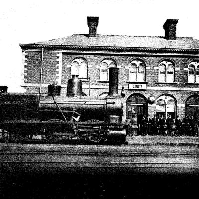 an old photo of a person