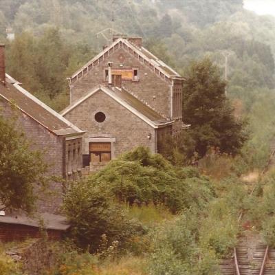 a house with a mountain in the background