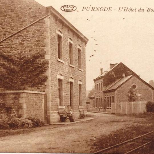 a vintage photo of an old building