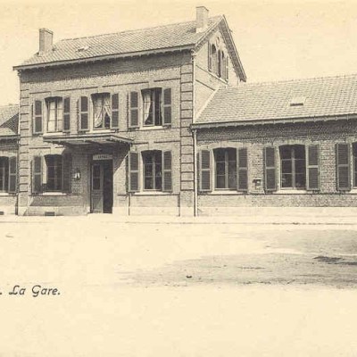 a vintage photo of an old building