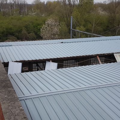 a close up of a fence