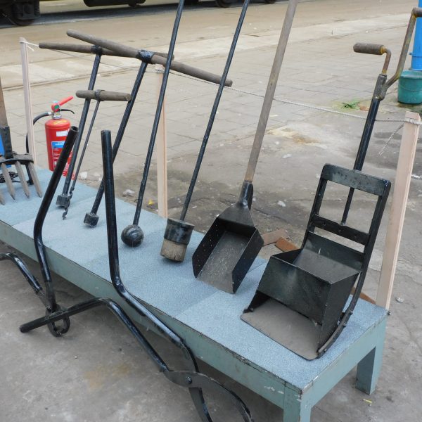 outillage du service de la voie