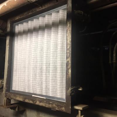 a close up of a window