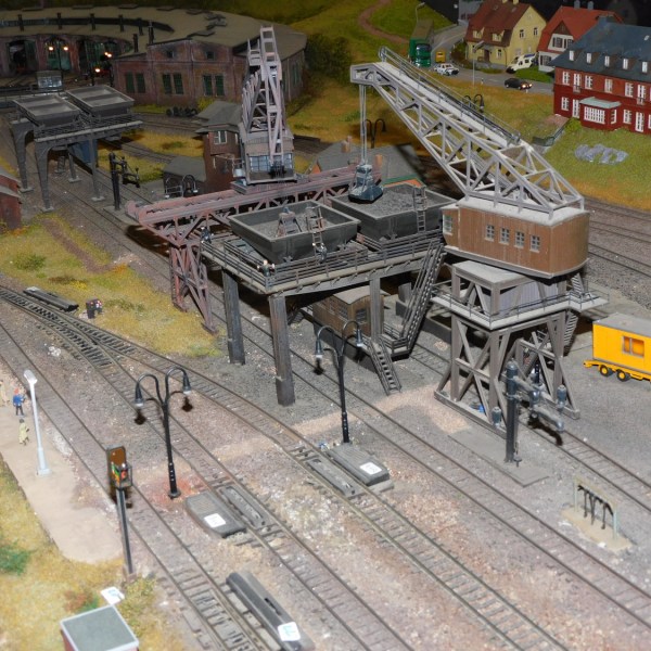 a train on a steel track