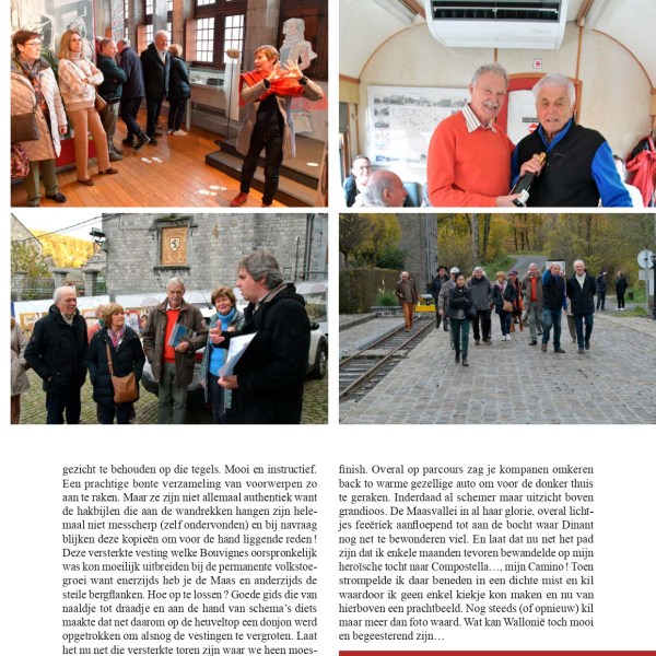 a group of people standing in front of a crowd